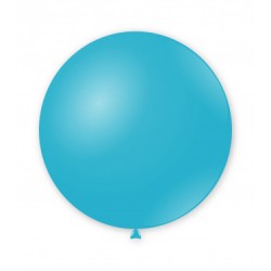 Balon Latex JUMBO 90 cm Blue Azuriu, Rocca Fun Factory, G250 046