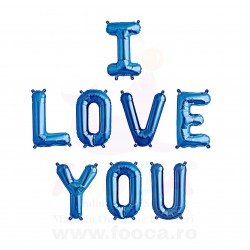 SET "I LOVE YOU" din 8 Baloane Folie FooCA 35 cm, Diverse Culori!!!