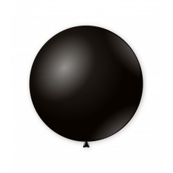 Balon latex Jumbo Negru 83 cm, G200 15