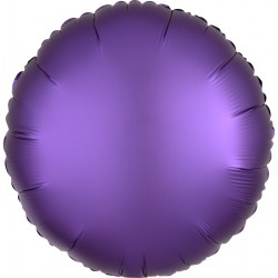 Balon Folie Rotund Violet Cromat, 45 cm, FooCA
