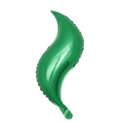 Balon folie forma curbata S, Verde, FooCA, 49 x 89 cm
