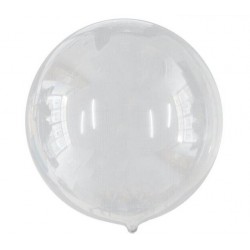 Balon BOBO poliuretan transparent, FooCA, 40 cm