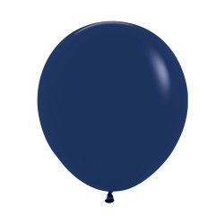 Baloane Mini Jumbo Latex Albastru Dark Navy, 45 cm, Sempertex, R18044