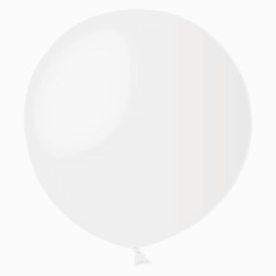 Balon Latex JUMBO 48 cm, Alb Gemar, g150.01