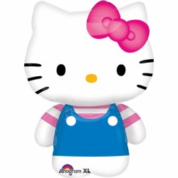 Balon Folie Figurina 56 x 76 cm, Hello Kitty Summer Fun, Amscan 2184363