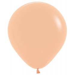 Baloane Mini Jumbo Latex Blush Piersica 45 cm, Sempertex, R18060