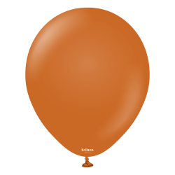Baloane Latex Retro Rust Orange 30 cm, Kalisan 3001