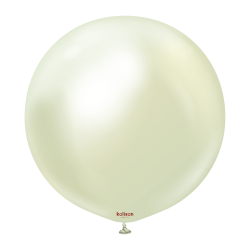 Baloane Mini Jumbo Latex 45 cm, Verde Auriu Cromat, Kalisan 4012