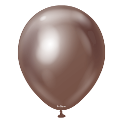 Baloane Mini Jumbo Latex 45 cm, Ciocolata Cromat, Kalisan 4014