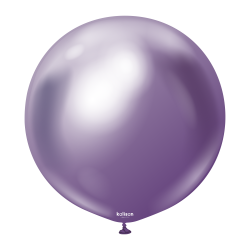 Baloane Jumbo Latex 61 cm, Violet Cromat, Kalisan 4004