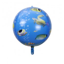 Balon Sfera 4D Sea World, 56 cm, FooCA