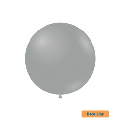 Balon latex MINI Jumbo, 45 cm Gri Antracit, Rocca Deco Line DLP18 215