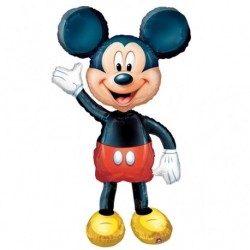 Balon folie figurina AirWalker Mickey Mouse - 96x132cm,    Amscan 08318 01