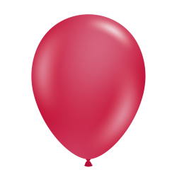 Baloane Latex 13 cm, Tuftex Starfire Red Metalizat 1008