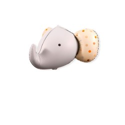 Balon figurina Elefant Roz, 69 x 54, FooCA Matte Collection